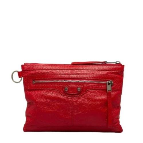 Pre-owned Fabric balenciaga-bags Balenciaga Vintage , Red , Dames