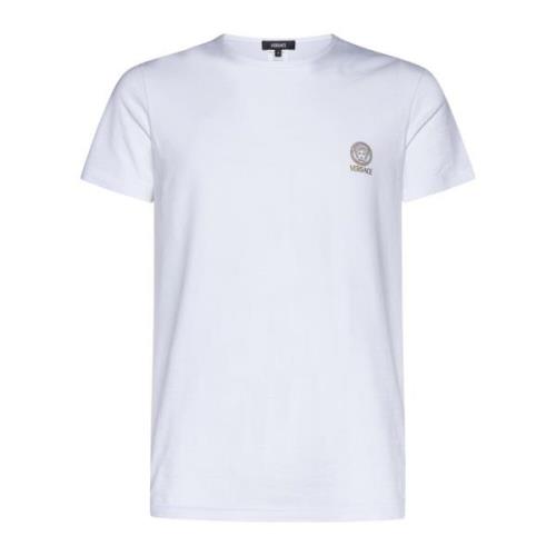 Medusa Head Crew Neck Ondergoed Versace , White , Heren