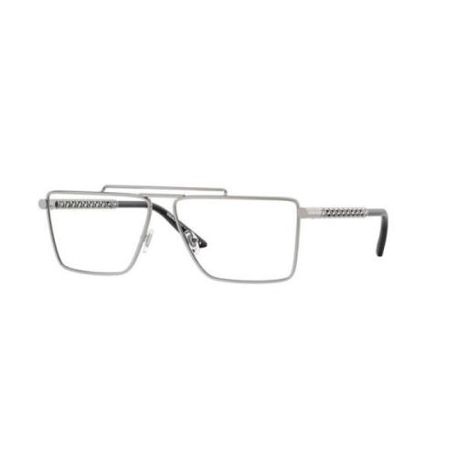 Grijze Montuur Bril Versace , Gray , Unisex