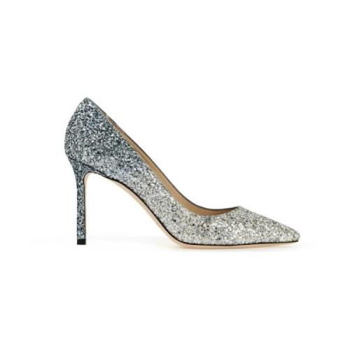 Schaduw Glitter Romy Pumps Jimmy Choo , Gray , Dames