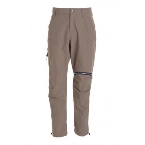 Cargo Broek Rits Knoop Metalen Details Just Cavalli , Brown , Heren