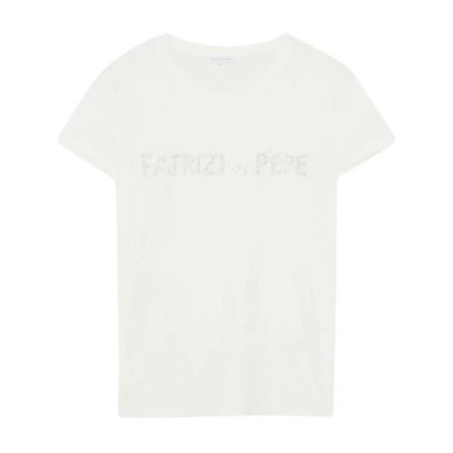 Dames T-Shirt Top Patrizia Pepe , White , Dames