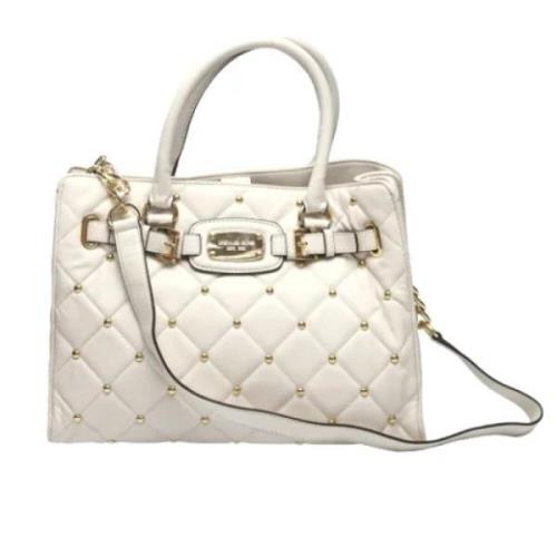 Pre-owned Fabric handbags Michael Kors Pre-owned , White , Dames