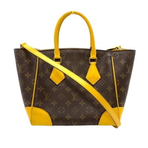 Pre-owned Fabric louis-vuitton-bags Louis Vuitton Vintage , Brown , Da...