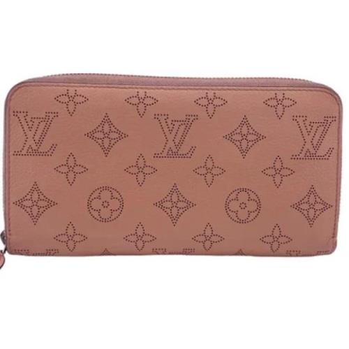 Pre-owned Fabric wallets Louis Vuitton Vintage , Pink , Dames