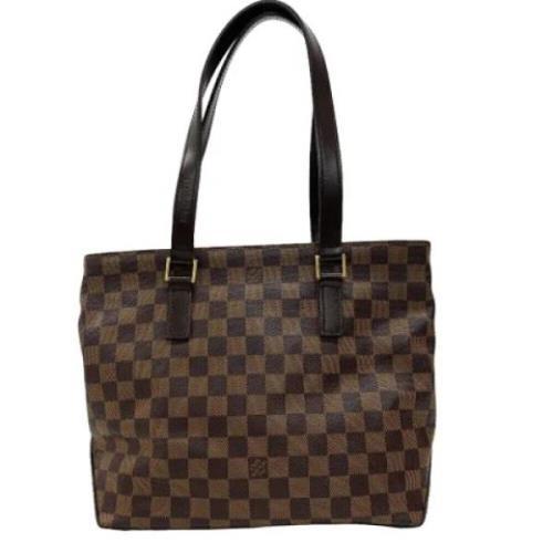 Pre-owned Fabric louis-vuitton-bags Louis Vuitton Vintage , Brown , Da...