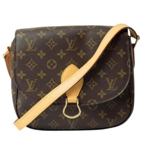 Pre-owned Canvas louis-vuitton-bags Louis Vuitton Vintage , Brown , Da...