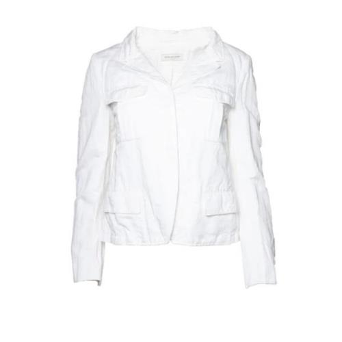 Pre-owned Cotton outerwear Dries van Noten Pre-owned , White , Dames