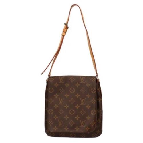 Pre-owned Canvas louis-vuitton-bags Louis Vuitton Vintage , Brown , Da...