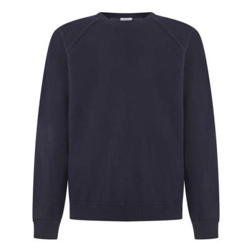 Blauwe Cashmere Crewneck Pullover Sweatshirt Malo , Blue , Heren