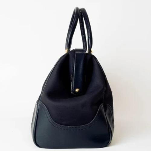 Pre-owned Fabric handbags Burberry Vintage , Black , Dames