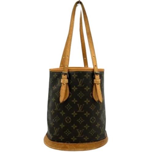 Pre-owned Fabric louis-vuitton-bags Louis Vuitton Vintage , Brown , Da...