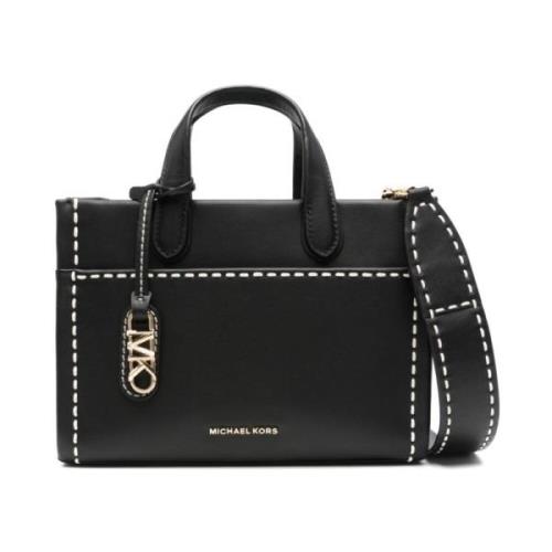 Stijlvolle Zwarte Tassen Michael Kors , Black , Dames