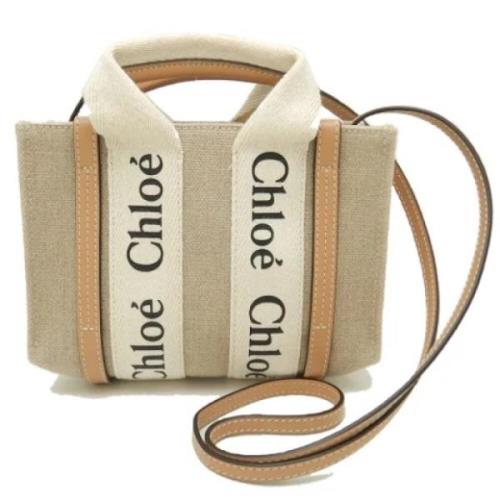 Pre-owned Fabric totes Chloé Pre-owned , Beige , Dames