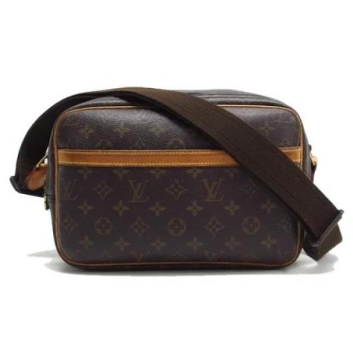 Pre-owned Canvas louis-vuitton-bags Louis Vuitton Vintage , Brown , Da...