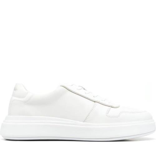 Leren Sneakers voor Heren Calvin Klein , White , Heren