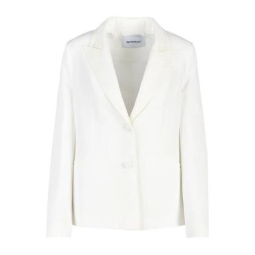 Stijlvolle Damesjas Silvian Heach , White , Dames