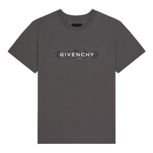 Tarot Print Crew Neck T-shirt Givenchy , Gray , Heren