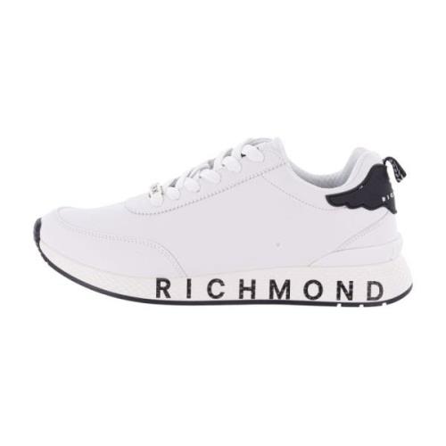 Heren Leren Sneakers John Richmond , White , Heren