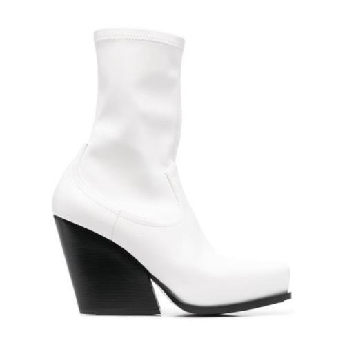 Witte Cowboy Laarzen met Westerse Stijl Stella McCartney , White , Dam...