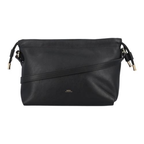 Handbags A.p.c. , Black , Dames