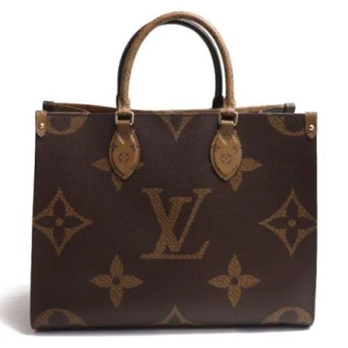 Pre-owned Canvas louis-vuitton-bags Louis Vuitton Vintage , Brown , Da...