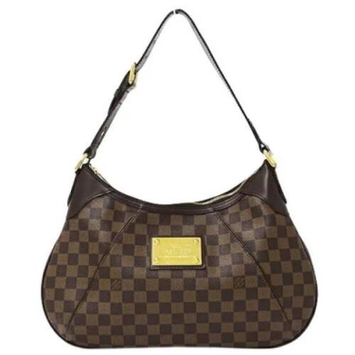 Pre-owned Canvas louis-vuitton-bags Louis Vuitton Vintage , Brown , Da...