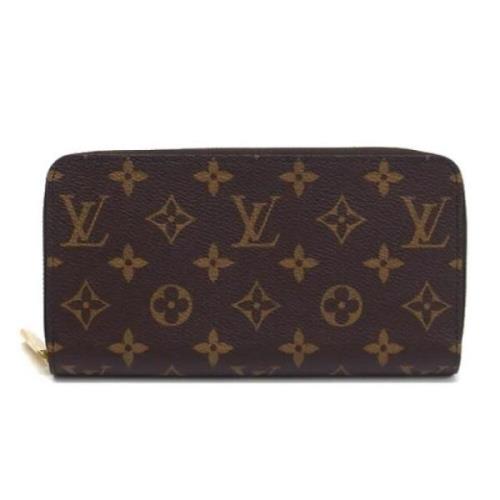 Pre-owned Canvas wallets Louis Vuitton Vintage , Brown , Dames