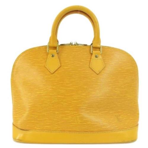 Pre-owned Fabric louis-vuitton-bags Louis Vuitton Vintage , Yellow , D...