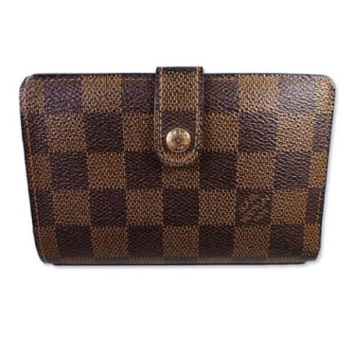 Pre-owned Canvas wallets Louis Vuitton Vintage , Brown , Dames