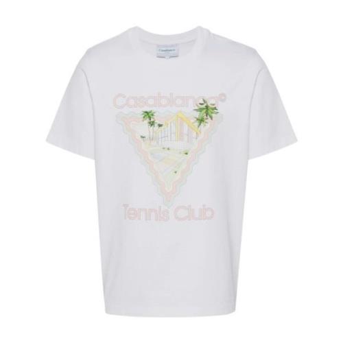 Droomhuis T-shirt Casablanca , White , Heren