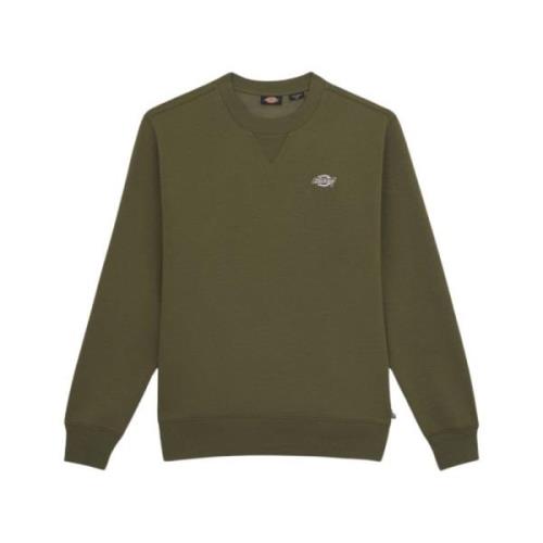 Summerdale Crewneck Sweatshirt Heren Dickies , Green , Heren