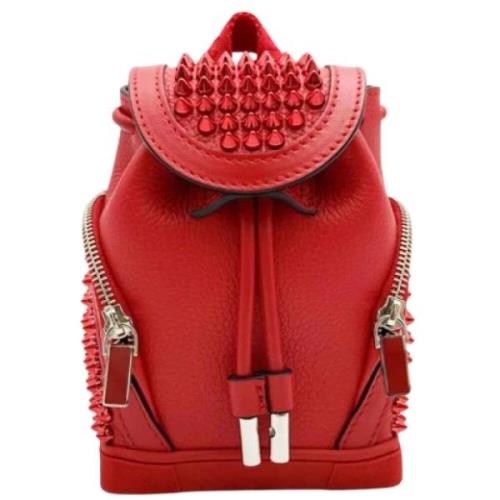 Pre-owned Leather shoulder-bags Christian Louboutin Pre-owned , Red , ...
