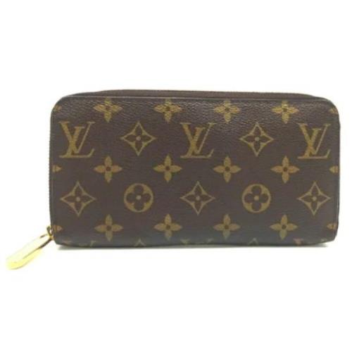 Pre-owned Canvas wallets Louis Vuitton Vintage , Brown , Dames