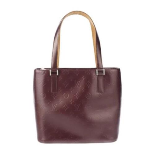 Pre-owned Fabric louis-vuitton-bags Louis Vuitton Vintage , Brown , Da...