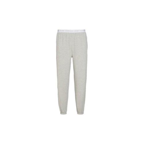 Sportieve Jogger Broek in Grijs Calvin Klein , Gray , Heren