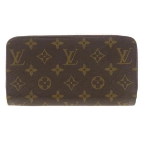 Pre-owned Canvas wallets Louis Vuitton Vintage , Brown , Dames