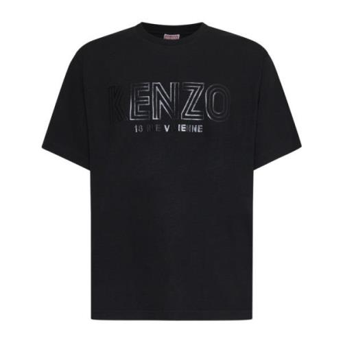 Zwarte T-shirts en Polos Kenzo , Black , Heren