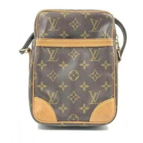 Pre-owned Canvas louis-vuitton-bags Louis Vuitton Vintage , Brown , Da...