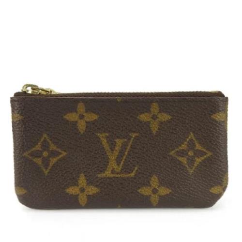 Pre-owned Canvas wallets Louis Vuitton Vintage , Brown , Dames