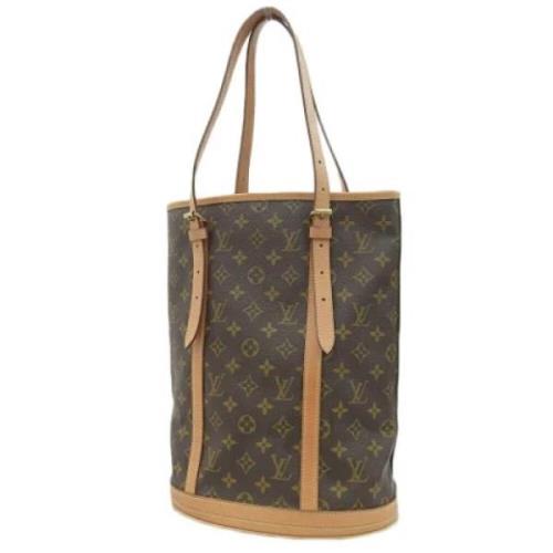 Pre-owned Fabric louis-vuitton-bags Louis Vuitton Vintage , Brown , Da...