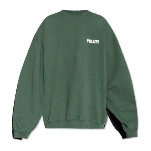 Dubbele hoodie Vetements , Green , Heren