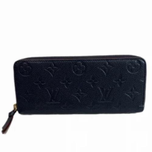 Pre-owned Fabric wallets Louis Vuitton Vintage , Black , Dames