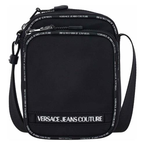 Stijlvolle Tassen Collectie Versace Jeans Couture , Black , Heren