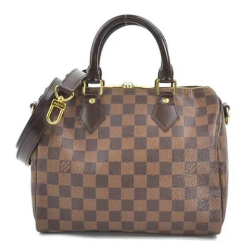 Pre-owned Canvas louis-vuitton-bags Louis Vuitton Vintage , Brown , Da...