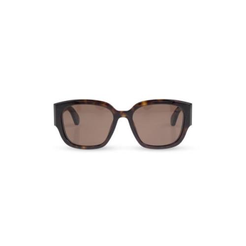 Zonnebril Alexander McQueen , Brown , Dames