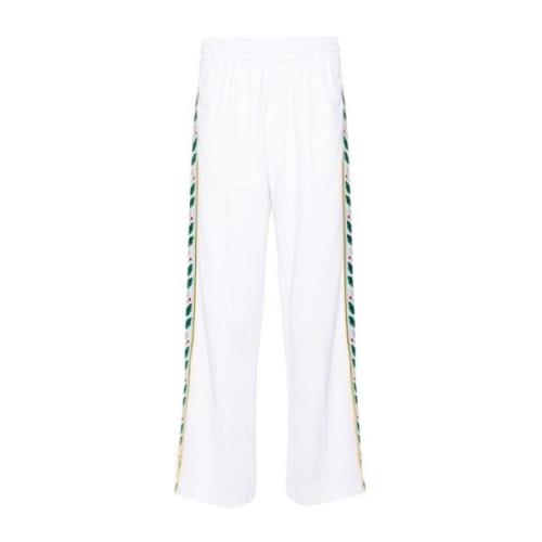 Witte Broek met Streepdetail Casablanca , White , Heren