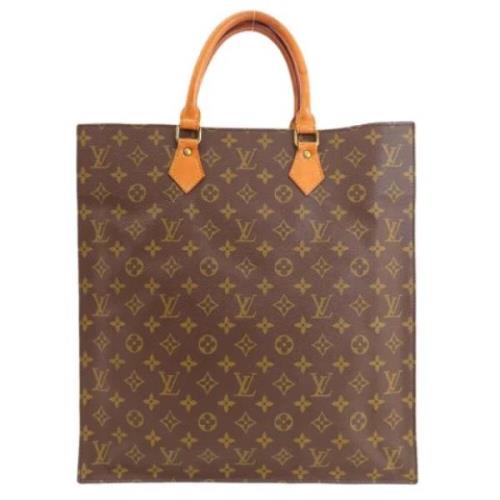 Pre-owned Canvas louis-vuitton-bags Louis Vuitton Vintage , Brown , Da...