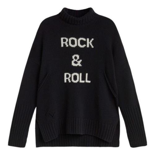 Rock & Roll Zwarte Coltrui Zadig & Voltaire , Black , Dames