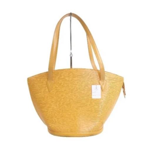 Pre-owned Fabric louis-vuitton-bags Louis Vuitton Vintage , Yellow , D...